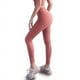 thumbnail image 5 of Pantalones deportivos de fitness con cintura alta, ajustados y sin vergüenza, de estilo europeo y americano, de resistencia media, color melocotón, 5 of 5