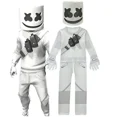 thumbnail image 2 of Monos de DJ israelí Marshmello, ropa de cosplay de payaso para niños, disfraz de Halloween y Navidad, juego de fiesta, disfraces de Fortnite, 2 of 5
