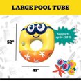 thumbnail image 3 of Flota hinchable Big Mouth Minions para piscina, Mi villano favorito 4, color naranja, 3 of 6