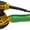Neon Green, variant on Vacuum Adapter for Dewalt or Craftsman Sanders - Dust Collection - Galactic Gadgets 2-1/2in - Red