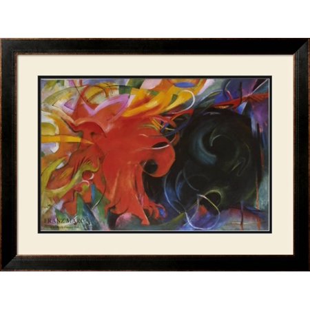 Constellation Framed Art Print Wall Art  By Franz Marc - 49.5x37