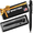 Jet Black, variant on Bastion Aluminum Bolt Action Pen, Royal Blue, Ballpoint Refillable, 1 Count