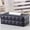 Black, variant on Leather Tissue Box Holder - Waterproof Rectangular Tissue Box Cover Vintage Napkin Paper Holder for Home,Office&Car Decor (Brown)