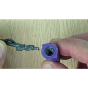 Ideal Twister AL/CU Large Aluminum to Copper Wire Connector - Twist-On - 2 Pack, Purple