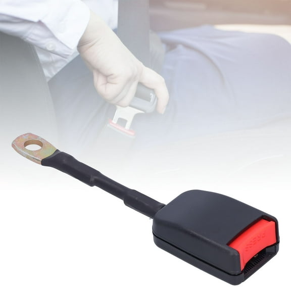 Cergrey Seat belt buckle adapter socket, ABS Aluminum Alloy, 8.5"