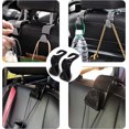 thumbnail image 5 of 2PCS Car Seat Hooks, Bling Car Rhinestone Headrest Hooks, Universal Bling Car Interior Accessories, for Handbag, Clothes, Purse, Water Bottle (Black), 5 of 5