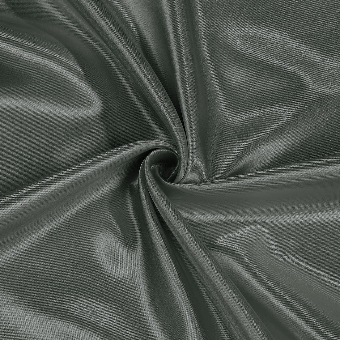 Unique Bargains 4 Pack Satin Pillowcases with Envelope Closure Grey Standard