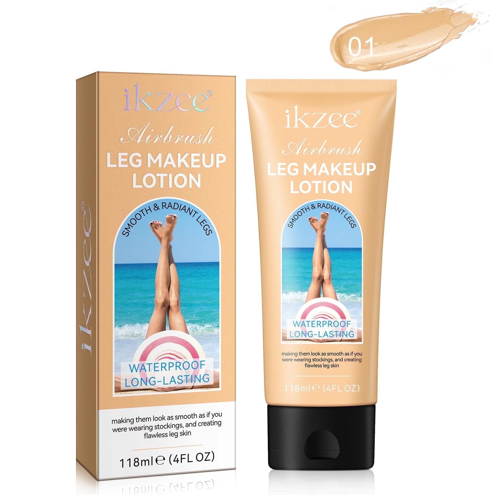 Body Coverage Perfector - Waterproof Leg & Body Makeup, Tattoo Cover Up Makeup & Tattoo Concealer - 01 Fairest Glow