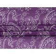 thumbnail image 5 of oneOone Velvet Plum Fabric Block Craft Projects Decor Fabric Printed By The Yard 58 Inch Wide, 5 of 5