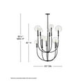 thumbnail image 5 of Hinkley Lighting - Alchemy - 50W 10 LED Medium Chandelier-40 Inches Tall and 30, 5 of 9