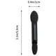 thumbnail image 5 of 10 brochas desechables de doble punta para sombras de ojos, aplicadores de maquillaje ovalados con punta de esponja (negro), 5 of 7