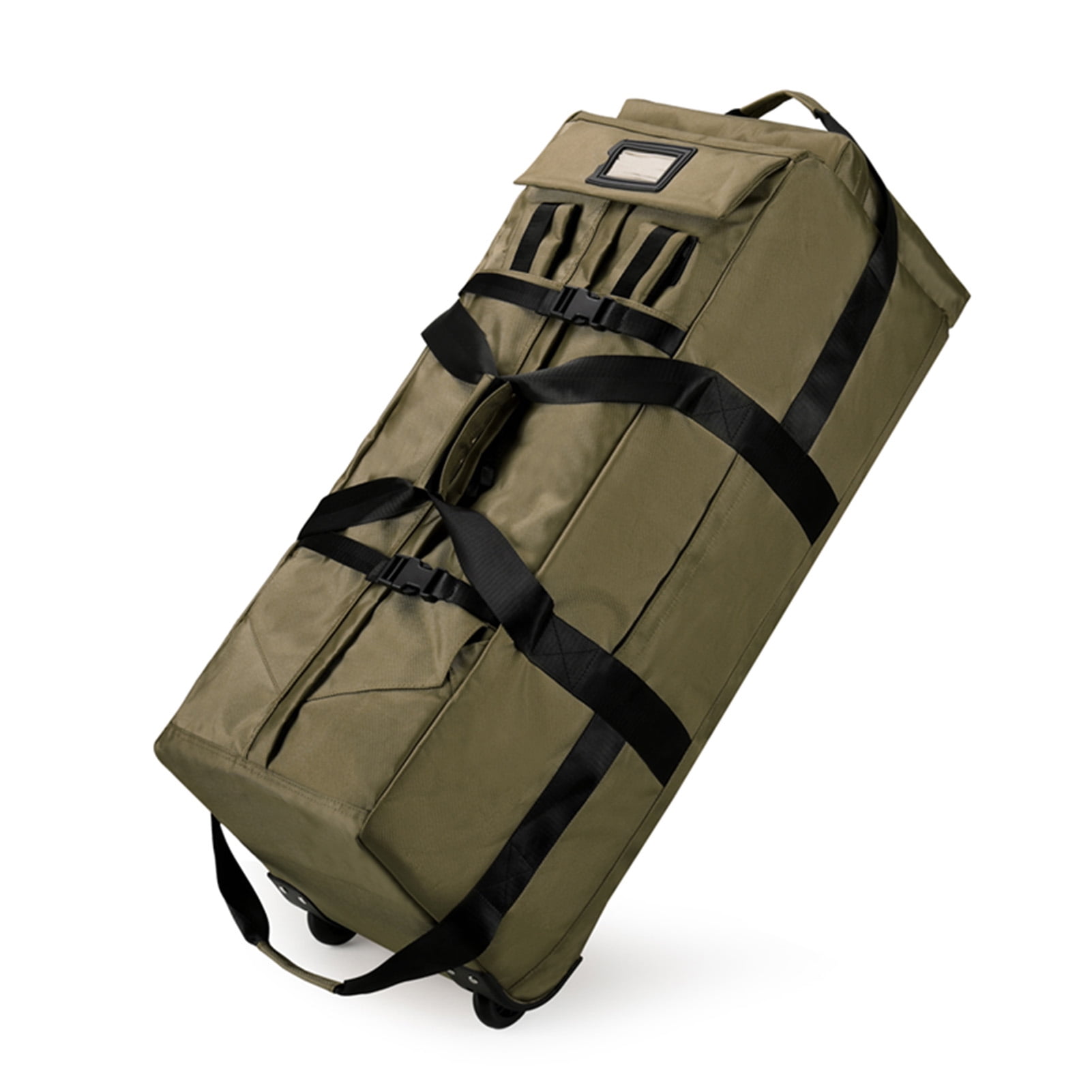 Large Duffle Bag For Travel With Wheels Handbag Trolley Bag Or Backpack 3-in-1 Convertible Water-Resistant Big Duffle Bags Foldable Carry On Bag
