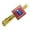 Gold, variant on It Ain't Easy Being Wheezy Asthma Inhaler Funny Humor Square Tie Bar Clip Clasp Tack- Silver or Gold
