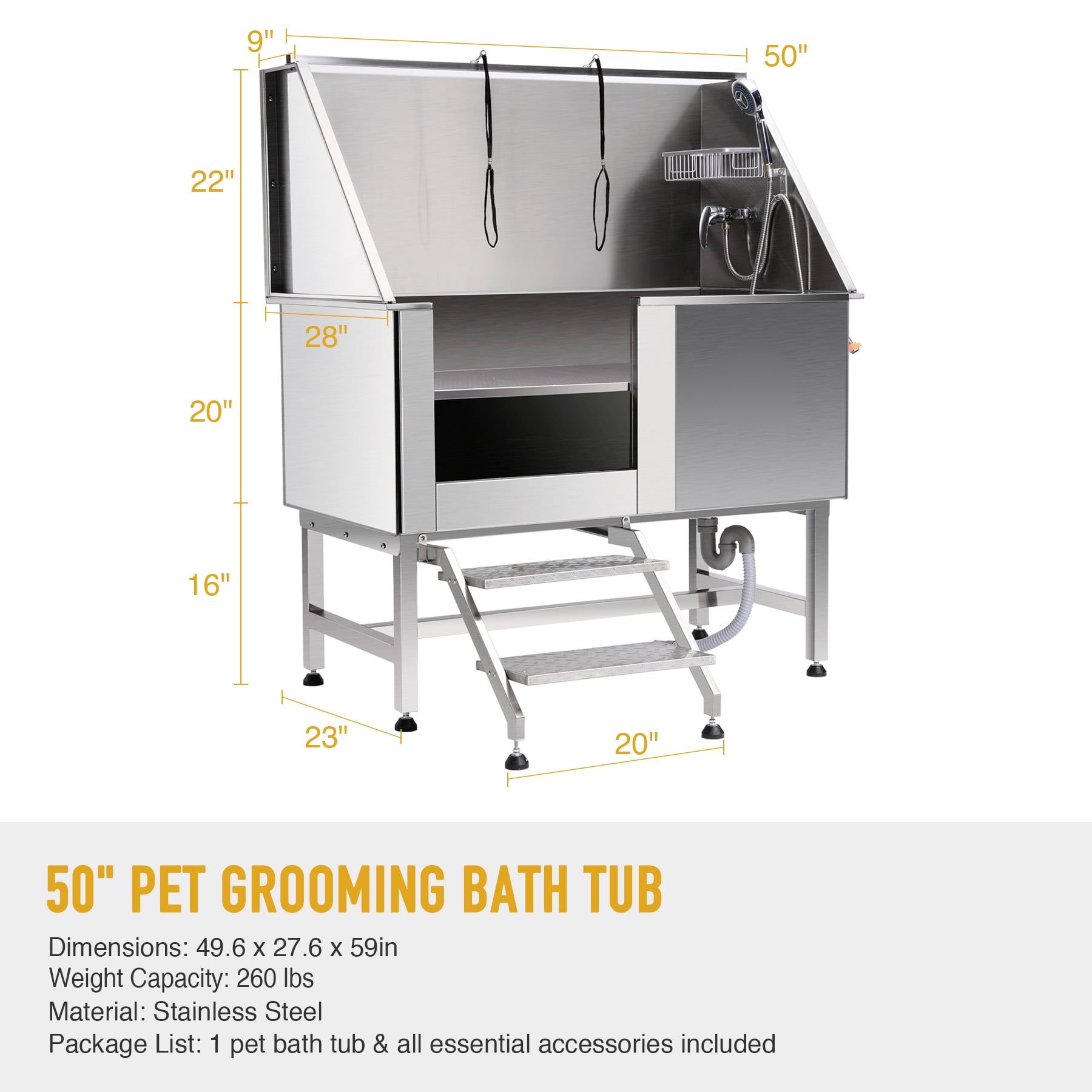 dura dog grooming tub