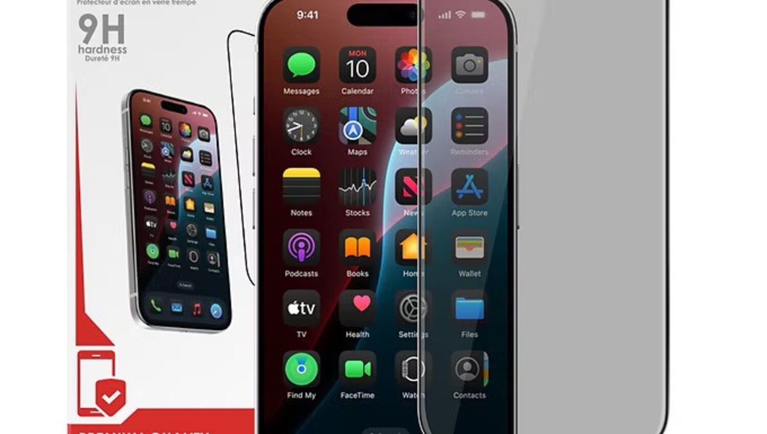 22 Cases Privacy Tempered Glass Screen Protector for iPhone 17 Pro