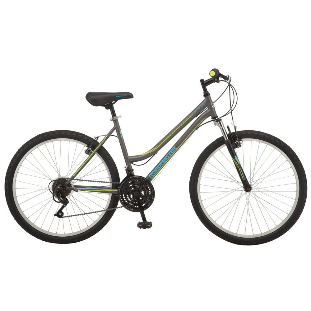Roadmaster Granite Peak Women's Mountain Bike, 26inch wheels, Grey