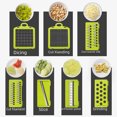 thumbnail image 3 of Innovative Self-Designed Kitchen Food Processor: 7-Blade Multi-Functional Vegetable Chopper for Dicing, Shredding & Slicing – Durable, Easy-to-Use Home Cooking Tool with Bonus Egg White Separator,, 3 of 5