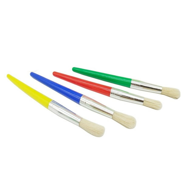 baby painting tools children painting pens set kids drawing brushes set  children painting brushes kit color-matches paint brush cup set 