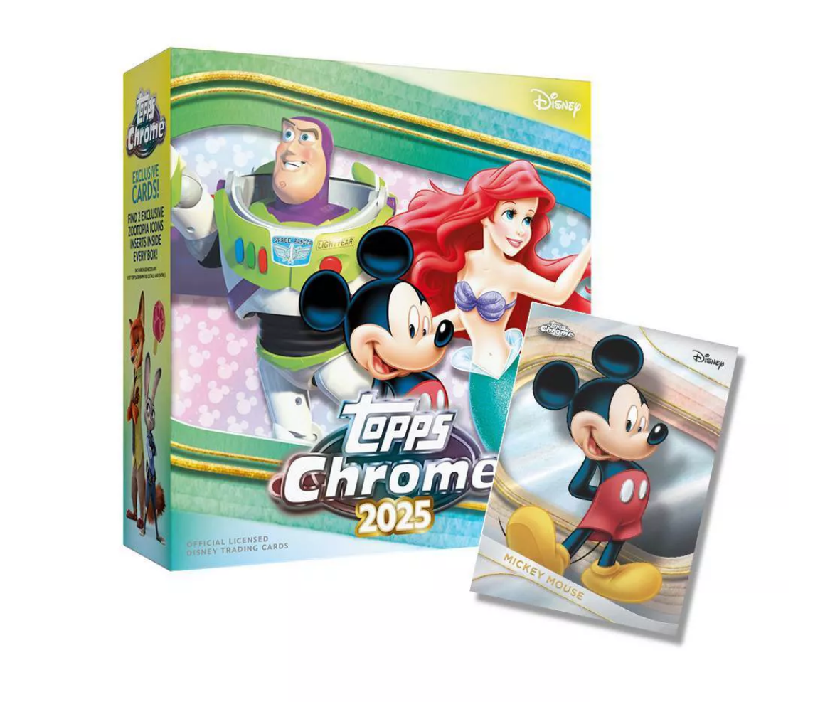 2025 Topps Chrome Disney Mega Box - Walmart.com
