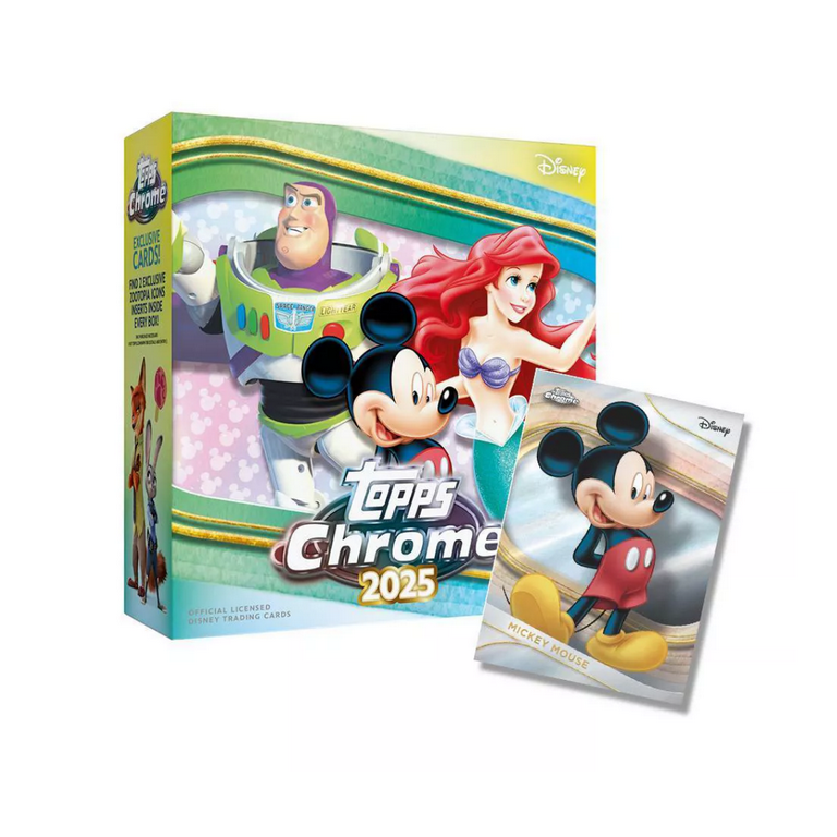 2025 Topps Chrome Disney Mega Box - Walmart.com