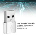 thumbnail image 4 of Compact in Structure Simple Plug and Play USB Adapter, Type-C Adapter, Compatible for OTG For Charging Synchronization or Data Transmission Silver,Black,Gold,Red,, 4 of 8