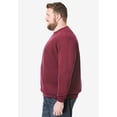 thumbnail image 3 of KingSize Men's Big & Tall Fleece Crewneck Sweatshirt, 3 of 5