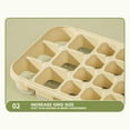 thumbnail image 6 of 8-Cavity Silicone Ice Cream Molds Stackable Reusable Freezer Trays BPA-Free Dessert Maker, 6 of 8