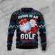 thumbnail image 3 of Suéter navideño feo con estampado 3D de Satan Claus Merry Christmas Hail Satanic, suéter de punto cálido informal unisex para invierno MY11, 3 of 5