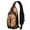 Pizza (32)_8, variant on Travel Sling Bag Hiking Casual Sport Daypack Bohemian Tribal Crossbody Bag for Travel Chest Bag Small Backpack for Women Men