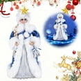 thumbnail image 5 of Russian New Year Snow Maiden Christmas Figurine with Exquisite Embroidery for Indoor Decoration in Homes, Kindergartens, and Malls, 5 of 9