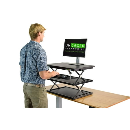 Changedesk Tall Ergonomic Standing Desk Converter With Adjustable