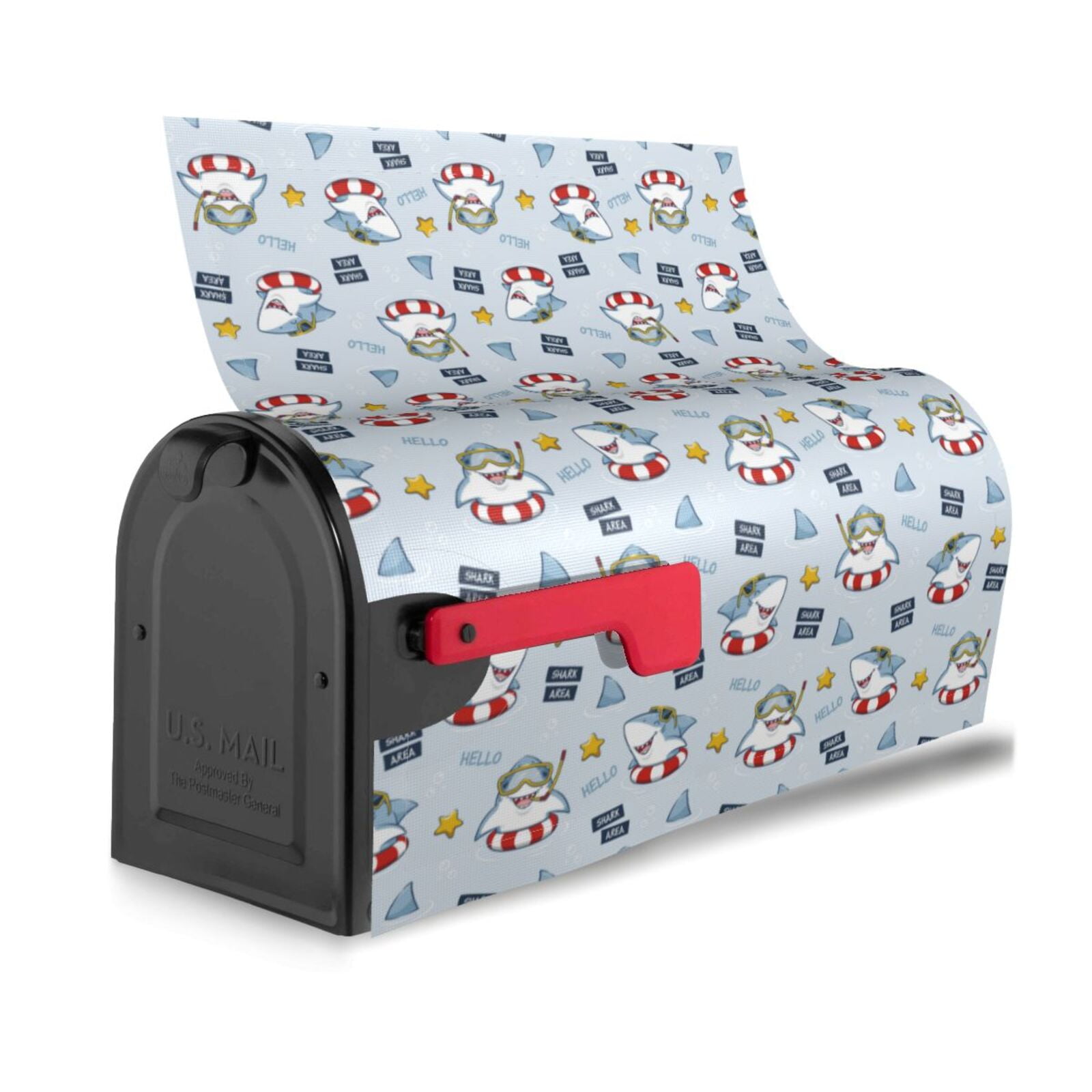 Kdxio Magnetic Mailbox Cover 21x18 in Mailbox Cover Outdoor Decoration Holiday Mailbox Covers for Home Garden Yard-21x18 in