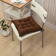 thumbnail image 4 of Leylor Round Chair Mat-Chair Mat Sitting Pad Chair Cushion Washable Pad Restaurant Bar Decor(coffee), 4 of 7