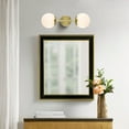 Light Society Zeno Globe 2Light Wall Sconce