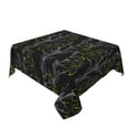 thumbnail image 2 of Wukai Lilies Flowers Waterproof Tablecloth for Kitchen Dining, Fits Square Tables for 2-4 Seats -54"x54", 2 of 7