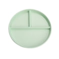 thumbnail image 1 of Plateau Rond en Paille de Blé Divisé Durable 3 Compartiments Anti-Chute Plateau Compartiment Réutilisable Petit Déjeuner Vert, 1 of 6