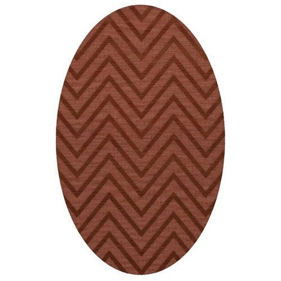 Latitude Run Bao Tufted Wool Coral Area Rug