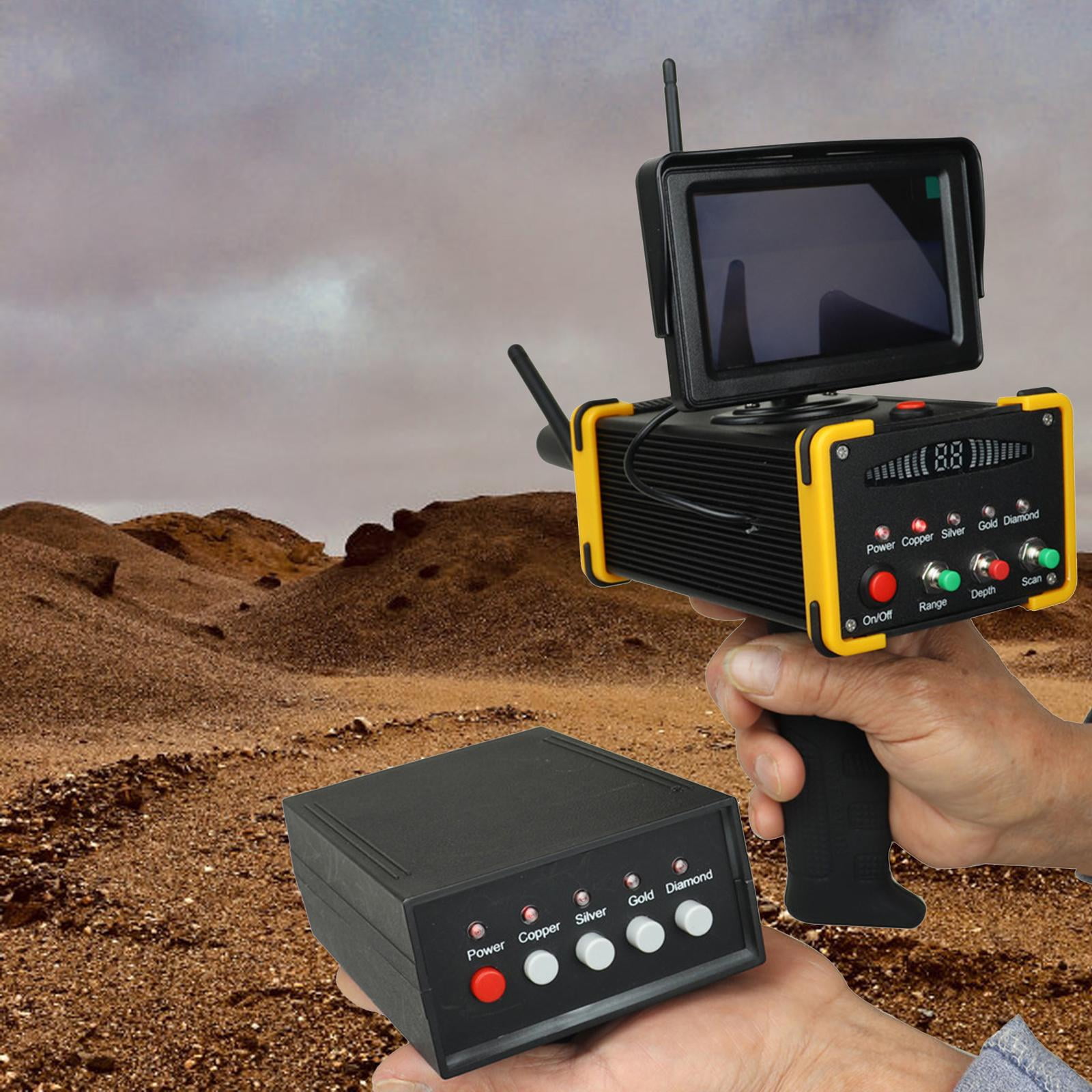 Wzmzjy Professional Metal Detector High Accuracy for Treasure Hunting Adults Copper