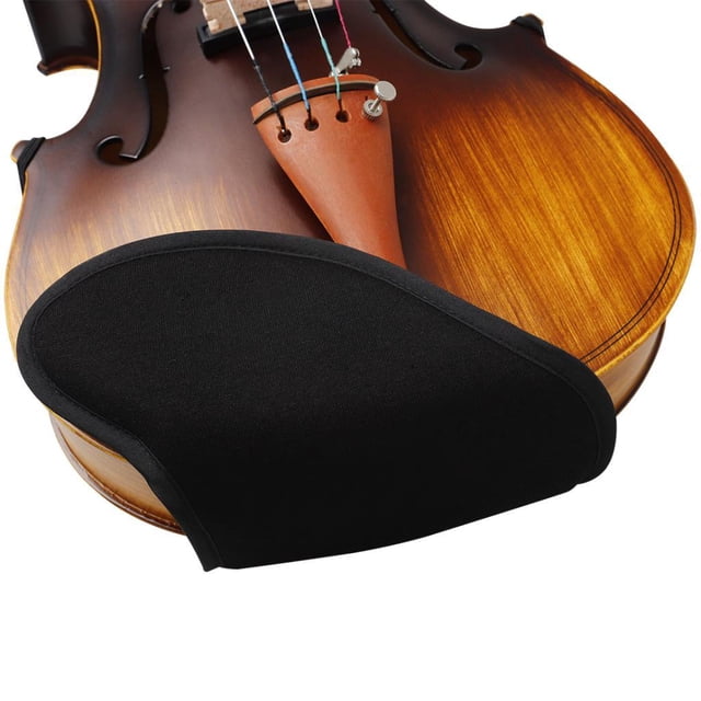 Almohadilla Para El Hombro De Para Violín Fiddle Cojín 4 / 4-4 / 3 Piezas De Violín Transpirables perfke Hombrera de terciopelo para violín