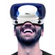 thumbnail image 3 of Monstrate Gafas VR Casco 3D Realidad Virtual ABS Resina Acabado Lente Lavable Dispositivo de juego Dulce regalo Profesional Cables de audio/vídeo Anteojos, 3 of 6
