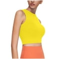 thumbnail image 4 of Bra and Panty Sets for Women Pullover Bra Feature V-Neck Wire-Free Bra Style W-1800 Yellow M, 4 of 4