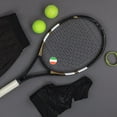 thumbnail image 1 of Greenadscape 10Pcs Silicone Tennis Racket Dampeners Assorted Colors National Flag Design Vibration Absorbers for Tennis Use, 1 of 6