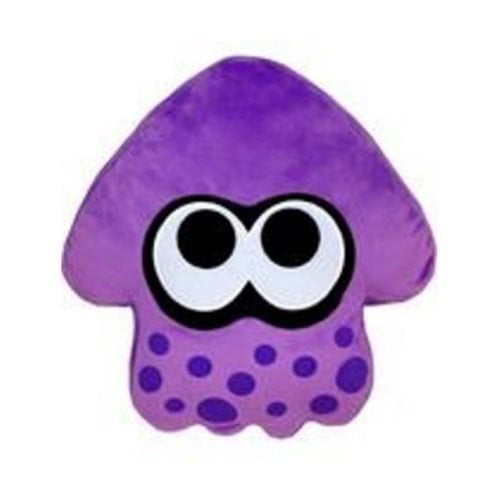 Splatoon Die Cut Squid Plush Toy Purple Cushion 20" Japan Game Anime Doll Gift 