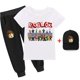 thumbnail image 1 of Juego Roblox de dos piezas para niños y niñas, traje de camiseta de manga corta y sombrero, algodón fino bidimensional, periférico, el mejor regalo, nuevo, 1 of 4
