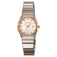 thumbnail image 2 of SKMEI Women's Luxury Quartz Watch with Rhinestone-Accented Dial, 30M Waterproof, Stainless Steel Strap, Time & Date Display, Scratch-Proof Glass, Zinc Alloy Case - Available in Rose Gold, Gold,, 2 of 6
