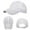 White, variant on Fashion Women Men Sport Lace Love Print Breathable Beach Adjustable Baseball Cap Hop Hat Sun Hat Baseball Caps White