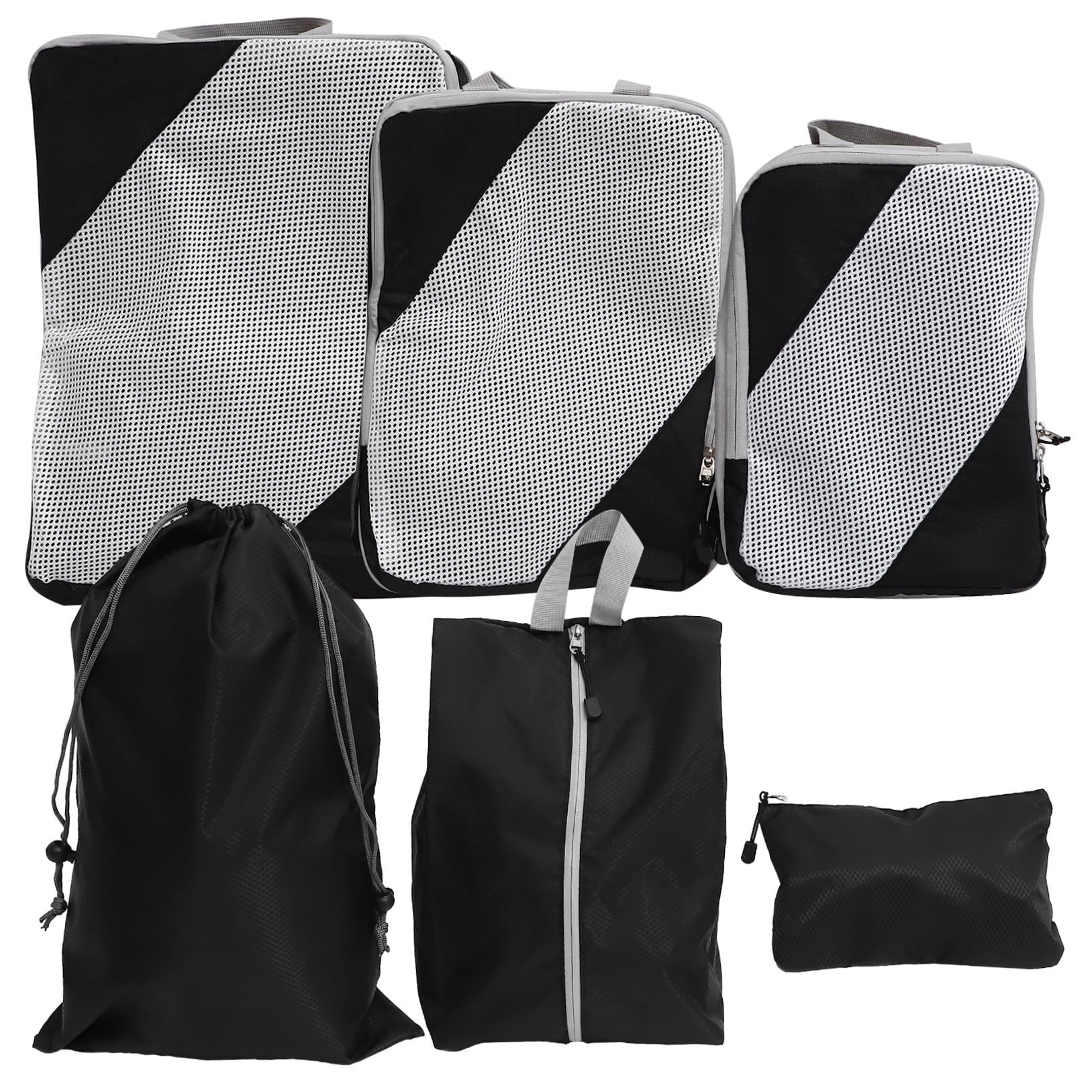 OFFIGAM 6-Piece Travel Packing Cubes Set for Luggage Organization, Efficient Packing and Easy Travel Storage
