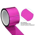 thumbnail image 3 of Uxcell 60mmx50m Prism Tape Holographic Reflective Self Adhesive Decor, Rose Red, 3 of 5