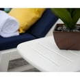 thumbnail image 4 of POLYWOOD Nautical Stackable Wheeled Chaise, 4 of 7
