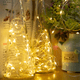 thumbnail image 2 of Guirnalda de luces LED de 5 m, 10 m y 20 m para Navidad, Año Nuevo, resistente al agua, con alambre de cobre, para bodas, fiestas, cortinas, 2 of 5